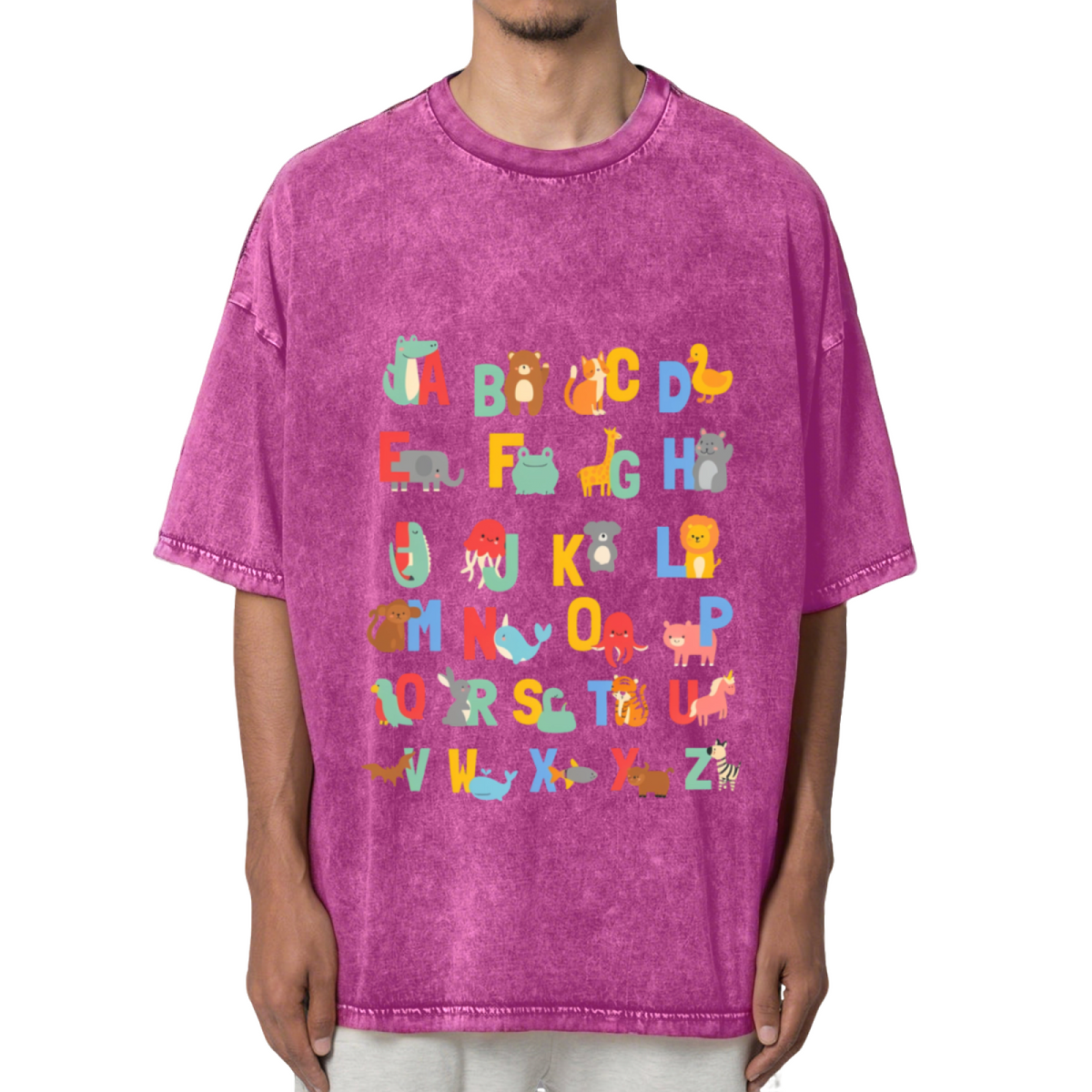 Teacher Washed Graphic T-Shirt