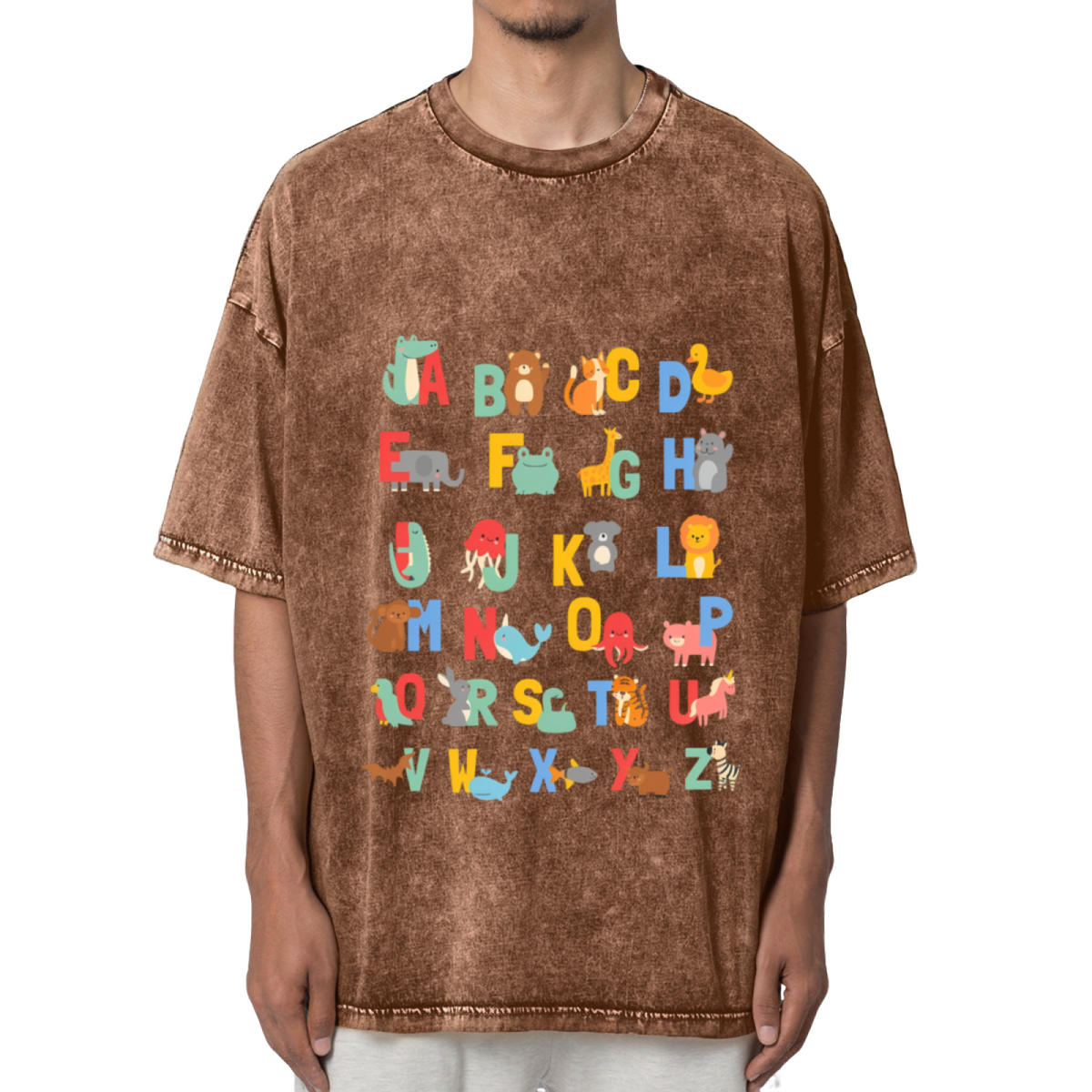 Teacher Washed Graphic T-Shirt
