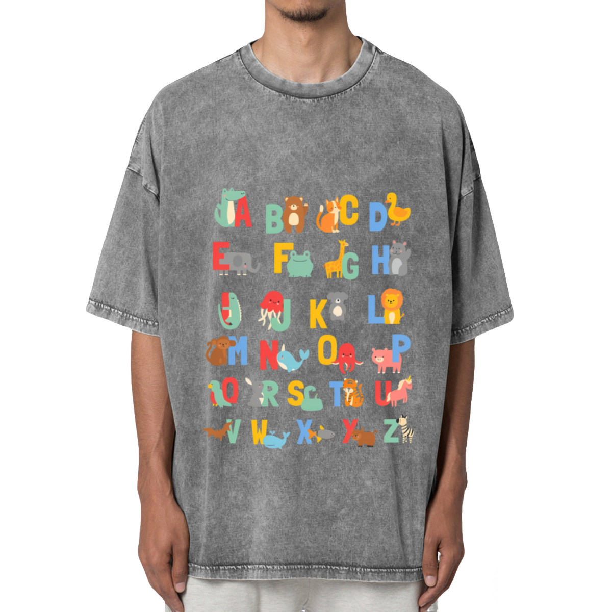 Teacher Washed Graphic T-Shirt