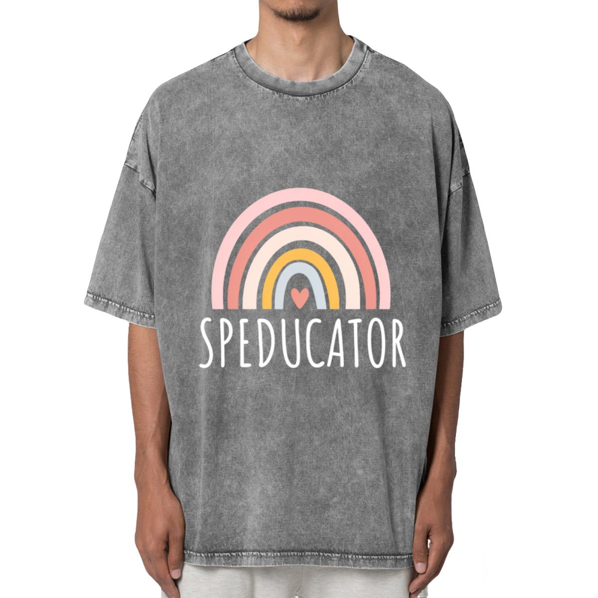 Speducator Washed Graphic T-Shirt