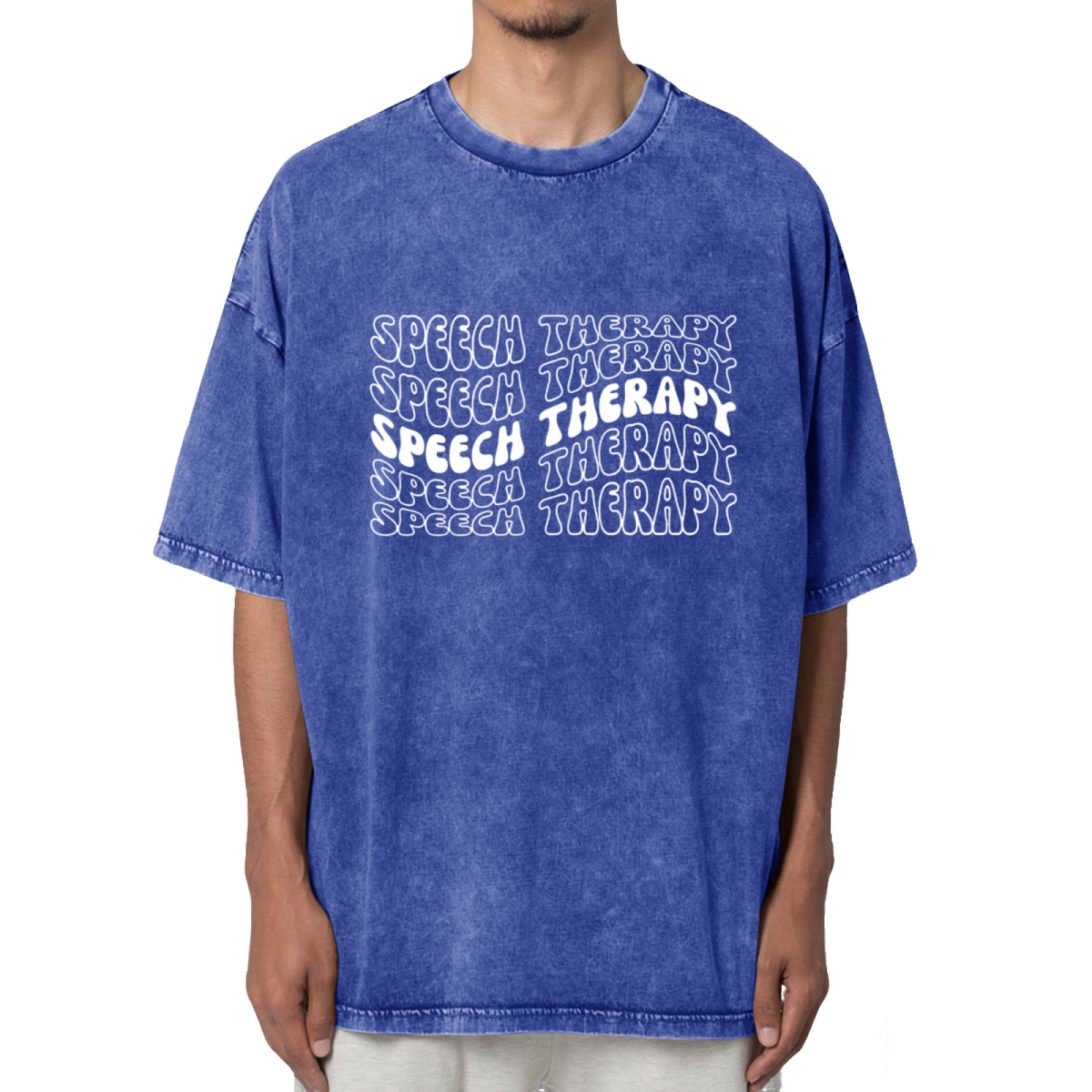Speech Therapy Washed Graphic T-Shirt