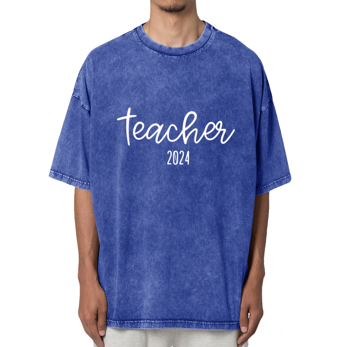 Custom Teacher Shirt For Teacher Washed Graphic T-Shirt
