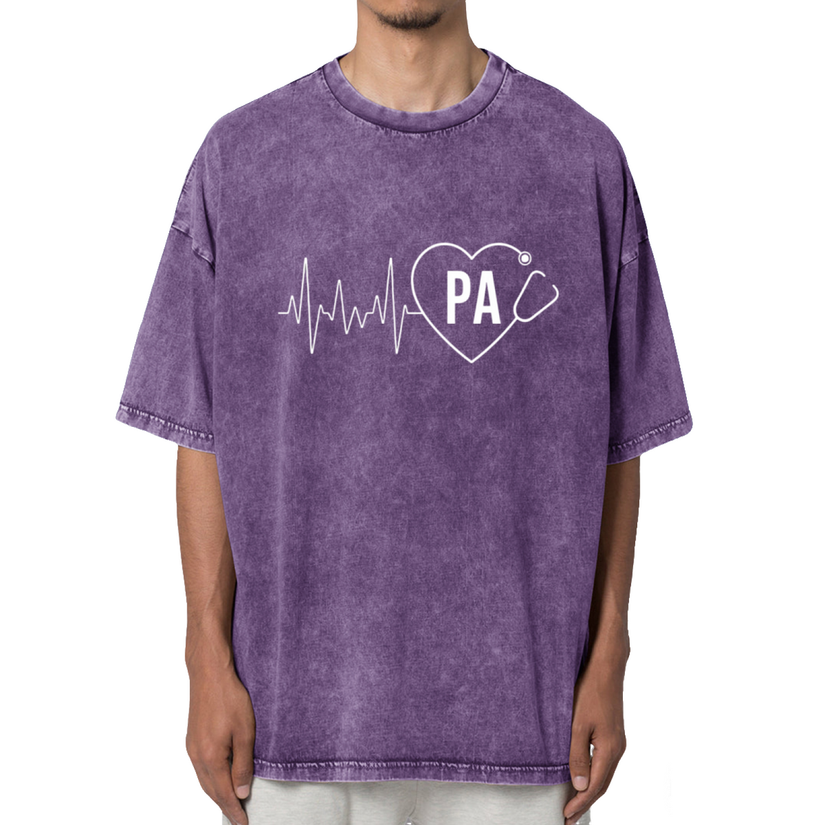 Physician Assistant Washed Graphic T-Shirt