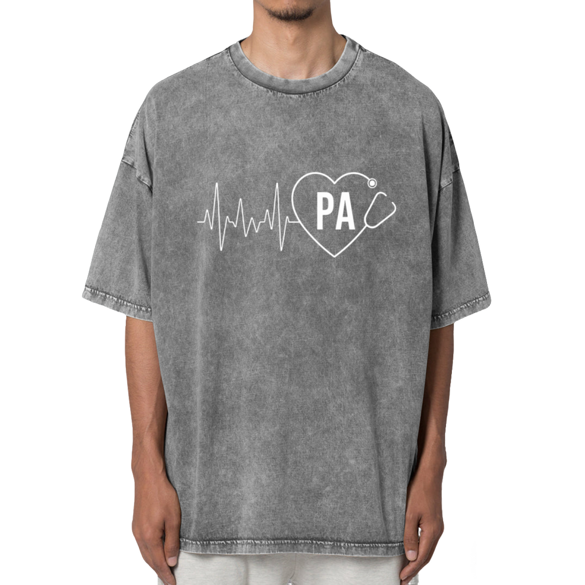 Physician Assistant Washed Graphic T-Shirt