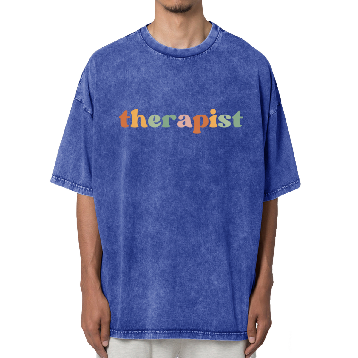 Therapist Washed Graphic T-Shirt