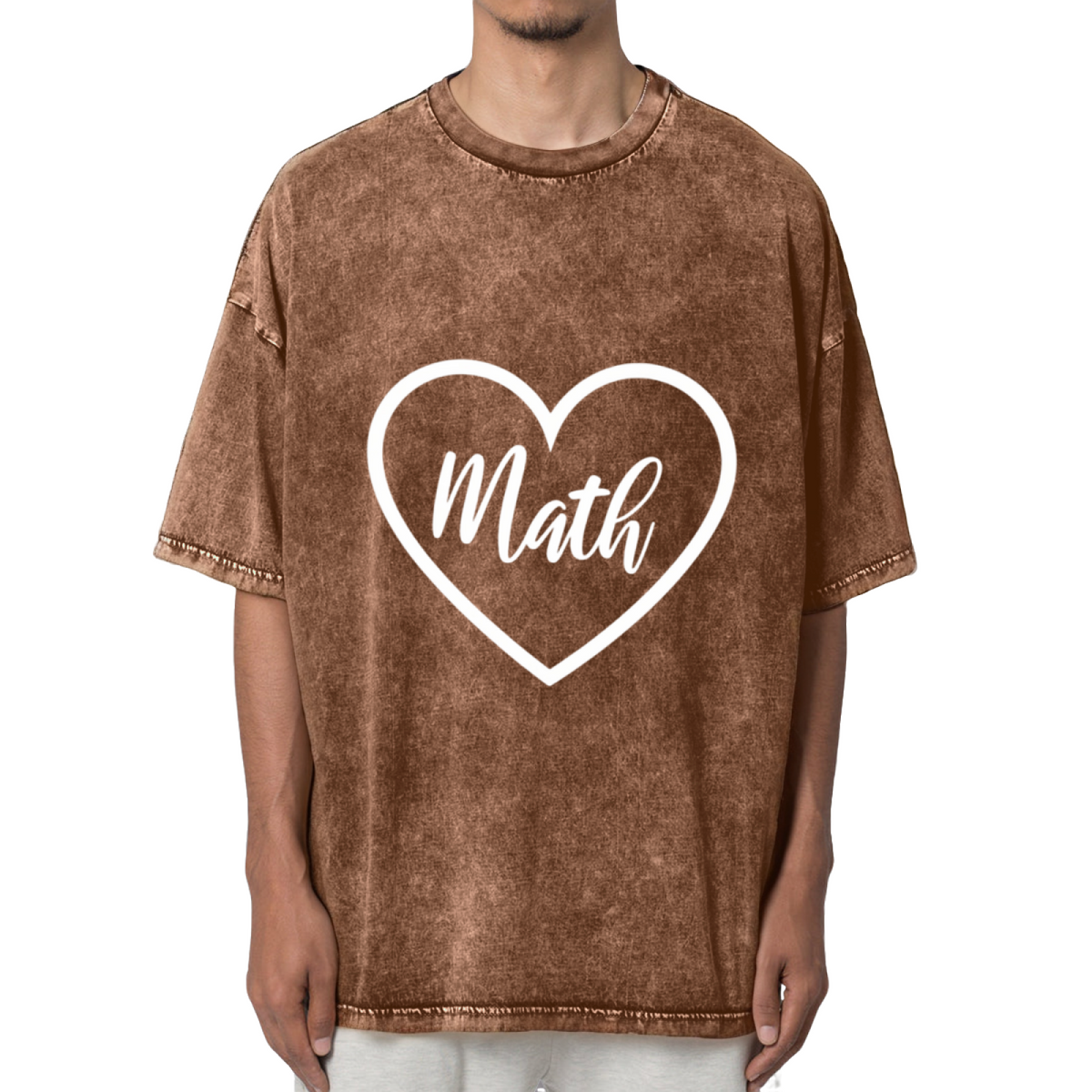 Math Teacher Shirt Womens Teacher Shirt Washed Graphic T-Shirt