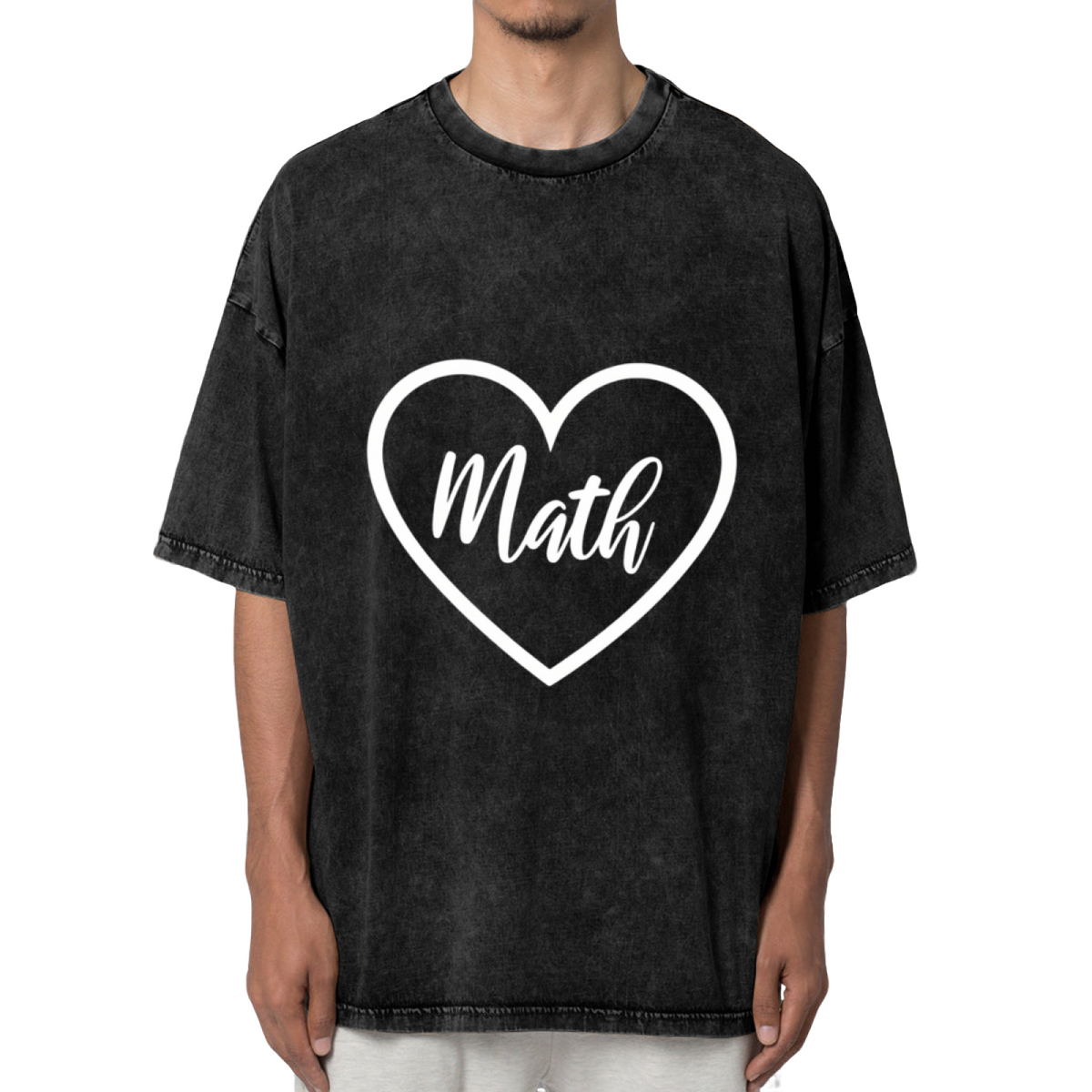 Unisex washed graphic T-shirt with Math Teacher Shirt Womens Teacher Shirt Gift For Math Teacher Mathlete Math Fan Math Teacher Math Shirt Love Math Shirt OK themed design, pr