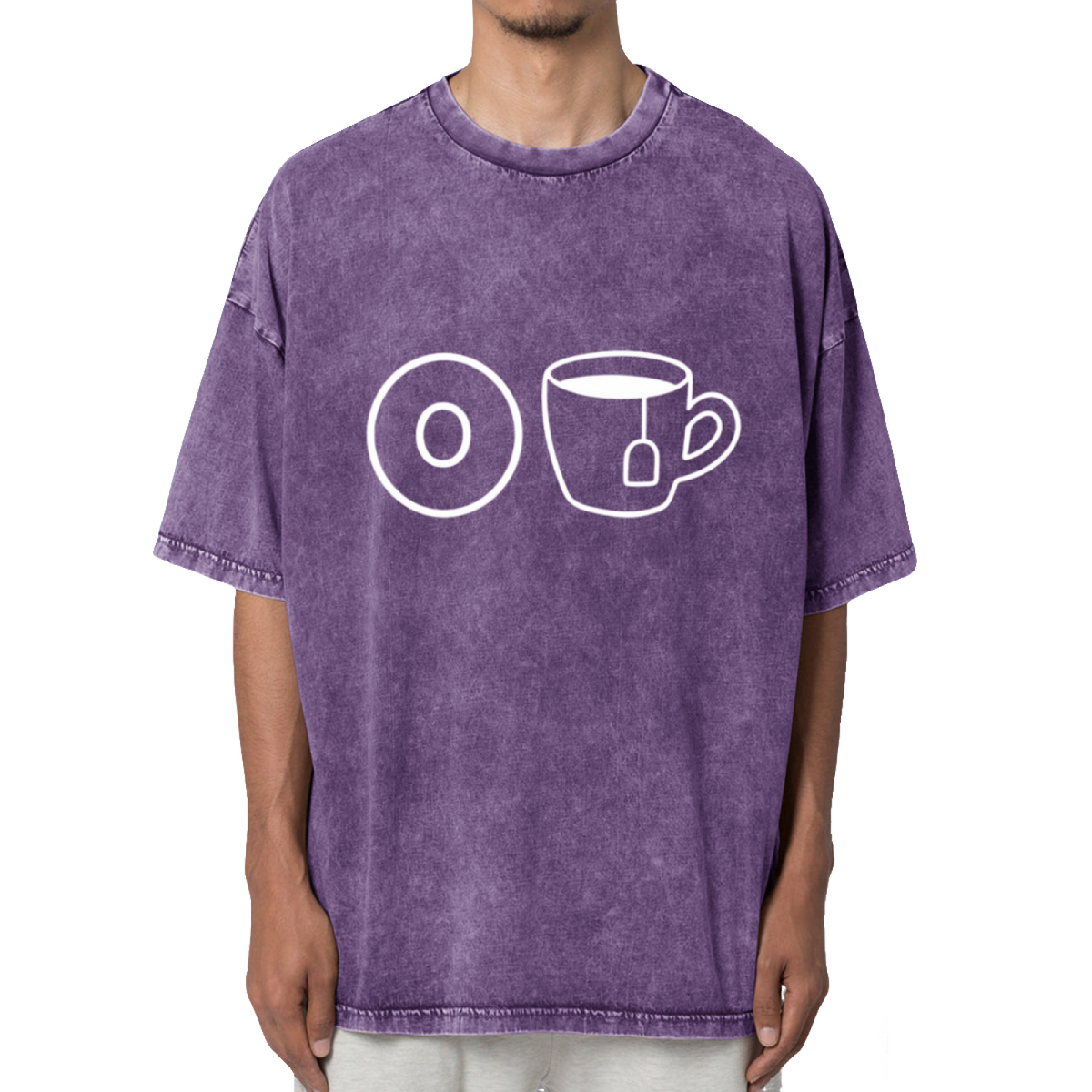 O-Tea Washed Graphic T-Shirt