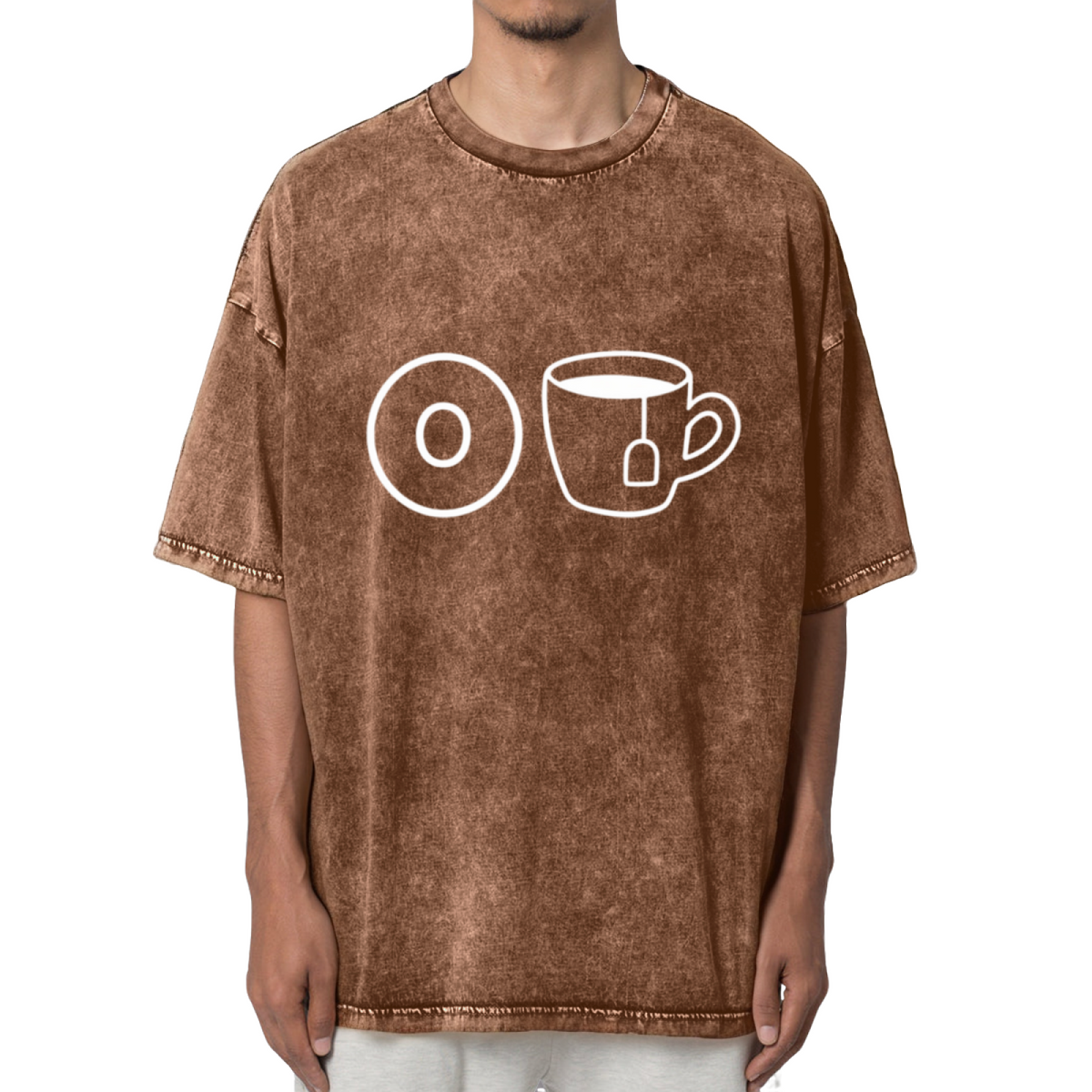 O-Tea Washed Graphic T-Shirt