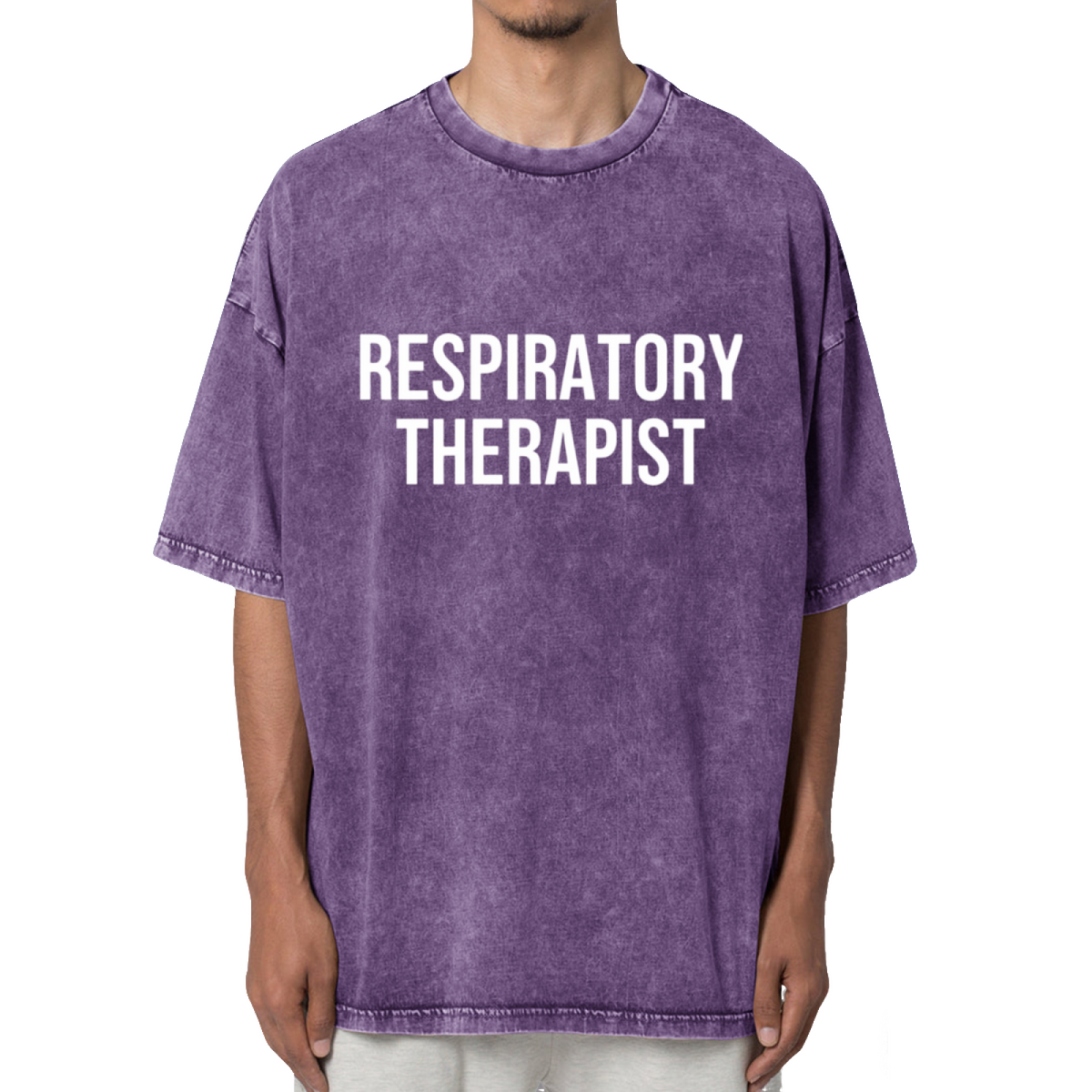 Respiratory Therapist Graphic Washed Tee