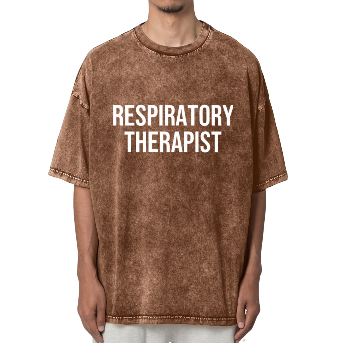 Respiratory Therapist Graphic Washed Tee