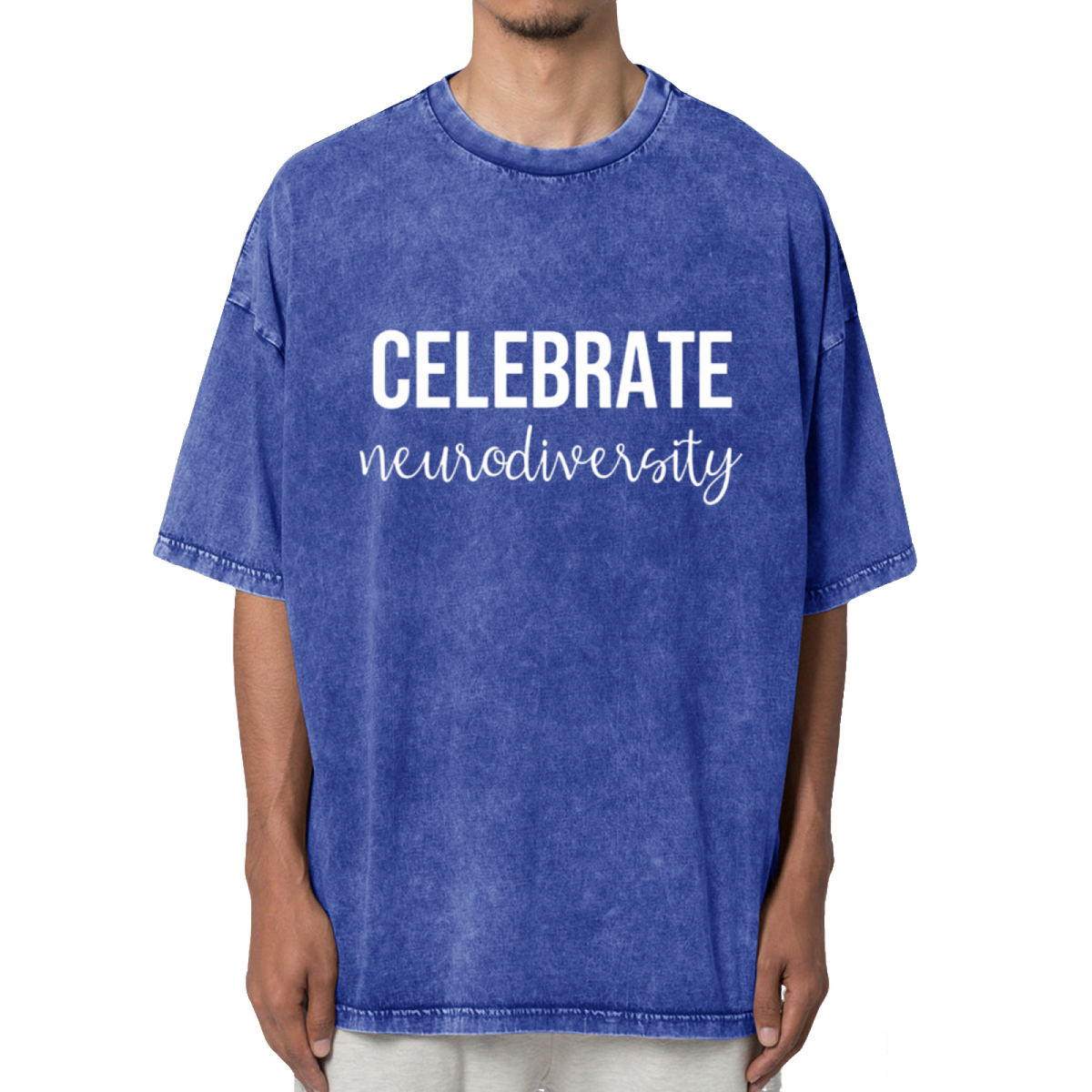 Celebrate Neurodiversity Washed Graphic T-Shirt