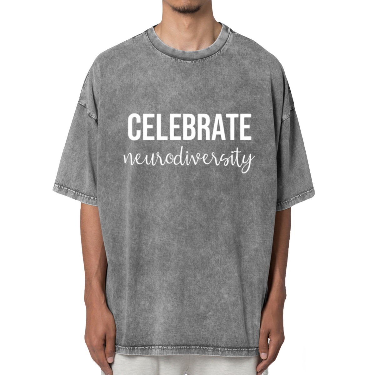 Celebrate Neurodiversity Washed Graphic T-Shirt