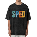 Unisex washed graphic T-shirt with Sped Squad Special Education Teacher Shirt Special Education Shirt SPED Squad Shirt Team Teacher Shirt School Spirit Shirt SPED Teacher them