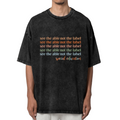Unisex washed graphic T-shirt with See The Able Not The Label Special Education Teacher themed design, product image