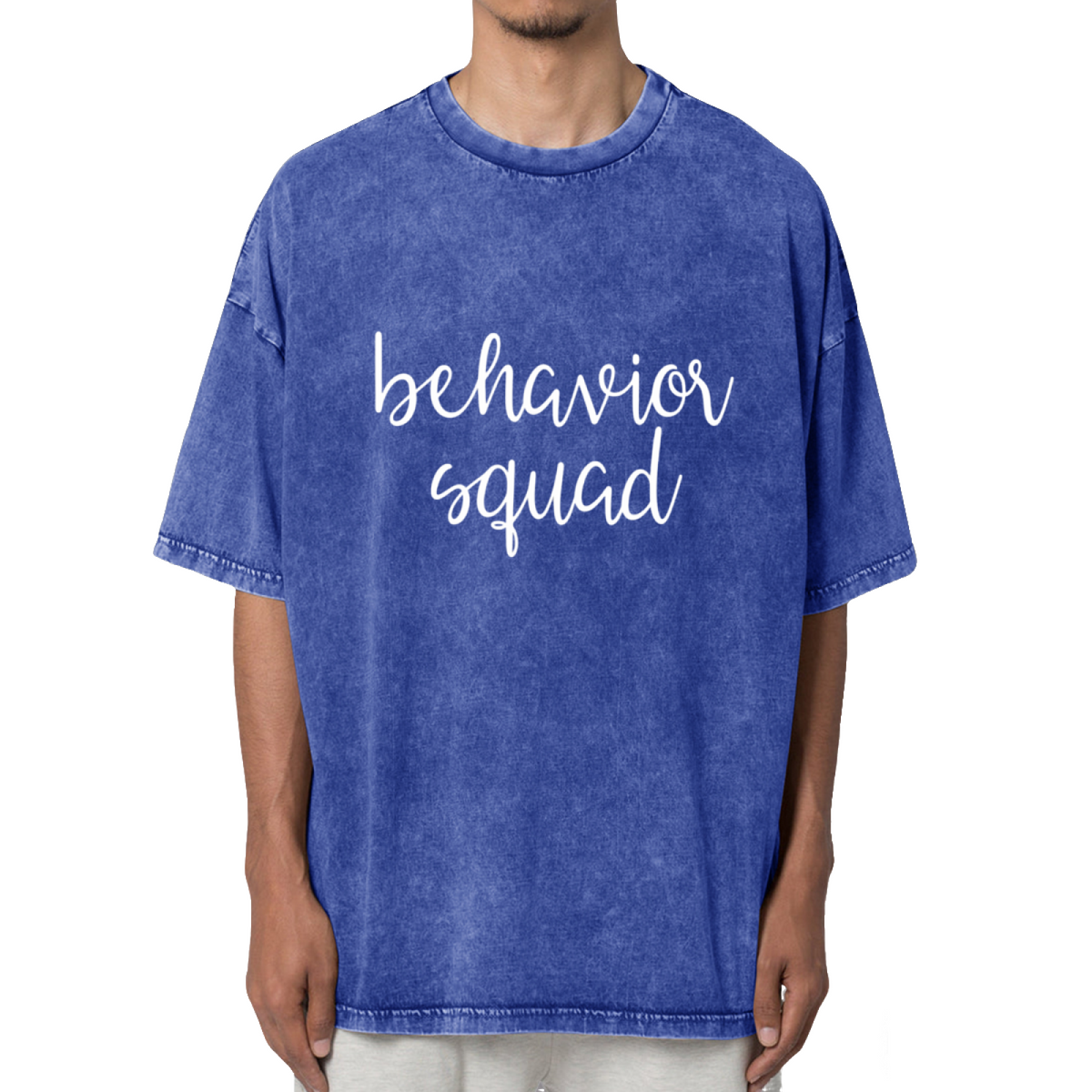 Behavior Squad Washed Graphic T-Shirt