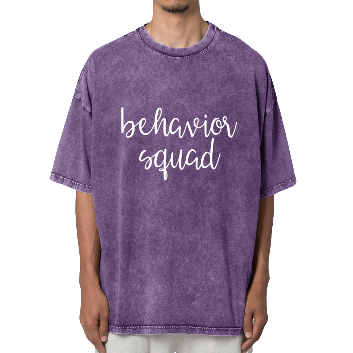 Behavior Squad Washed Graphic T-Shirt