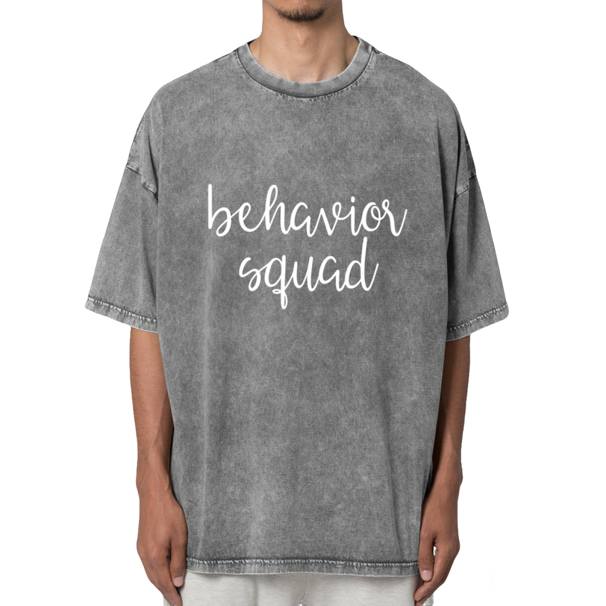 Behavior Squad Washed Graphic T-Shirt