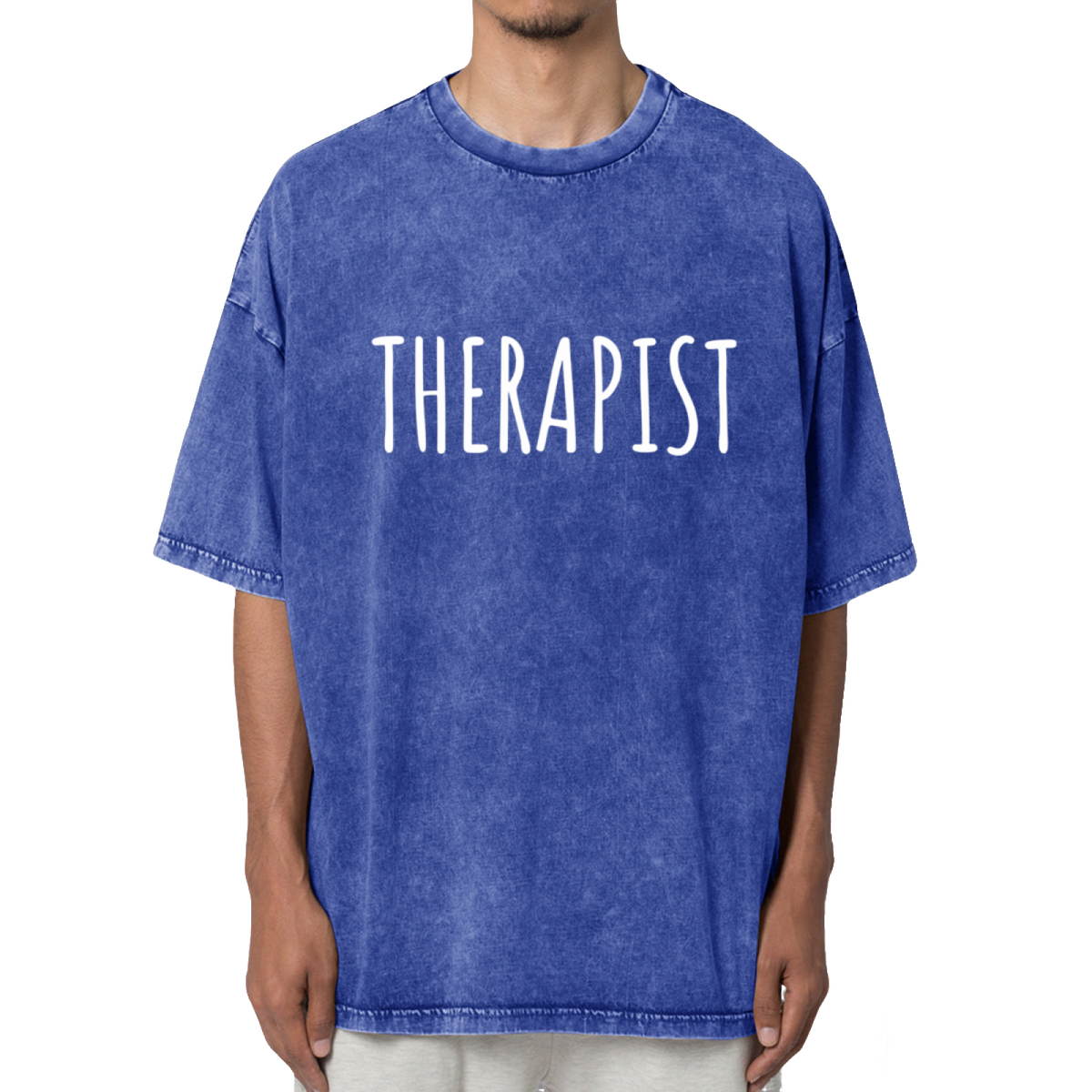 Therapist Graphic Washed T-Shirt