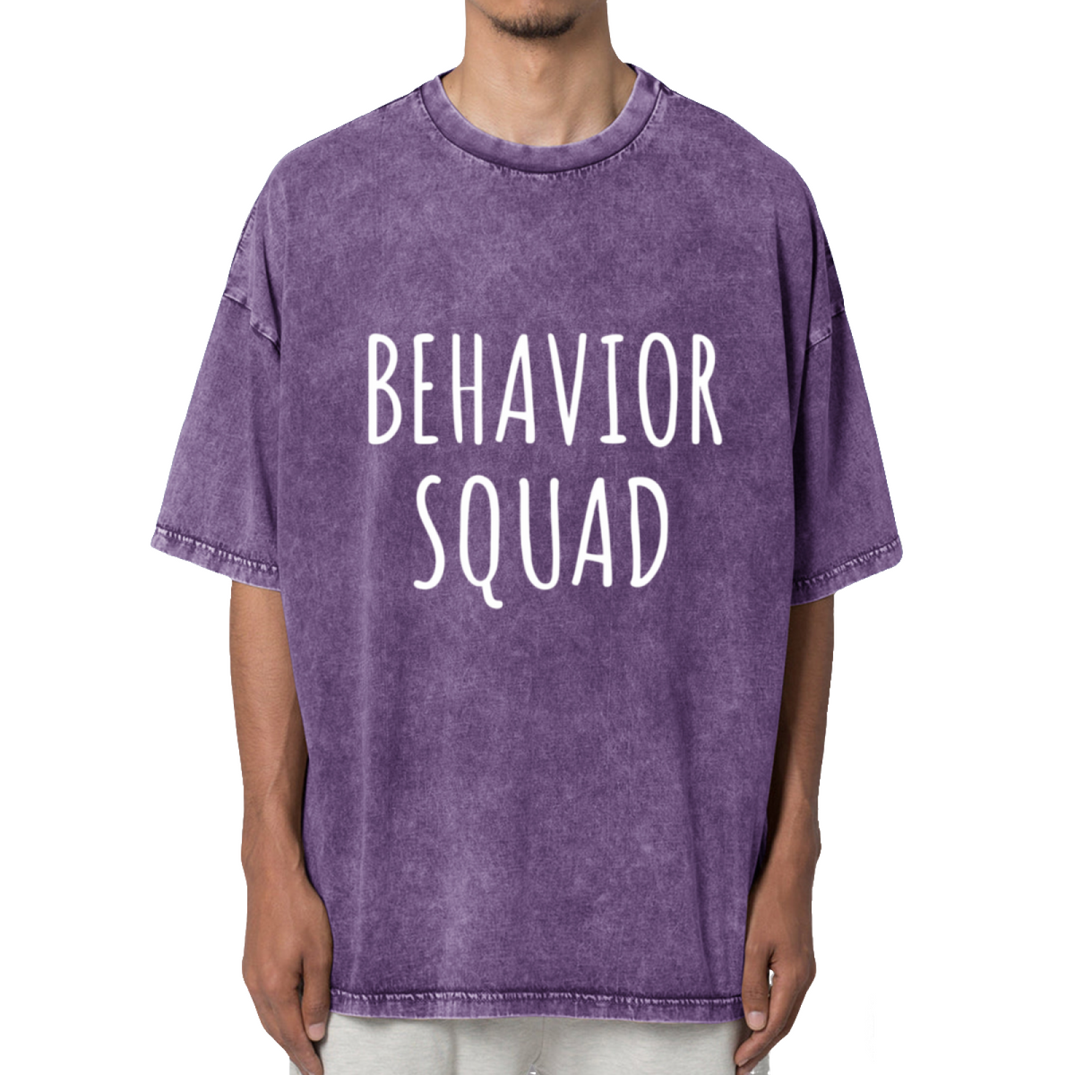Behavior Squad Aba Shirts Washed Graphic T-Shirt