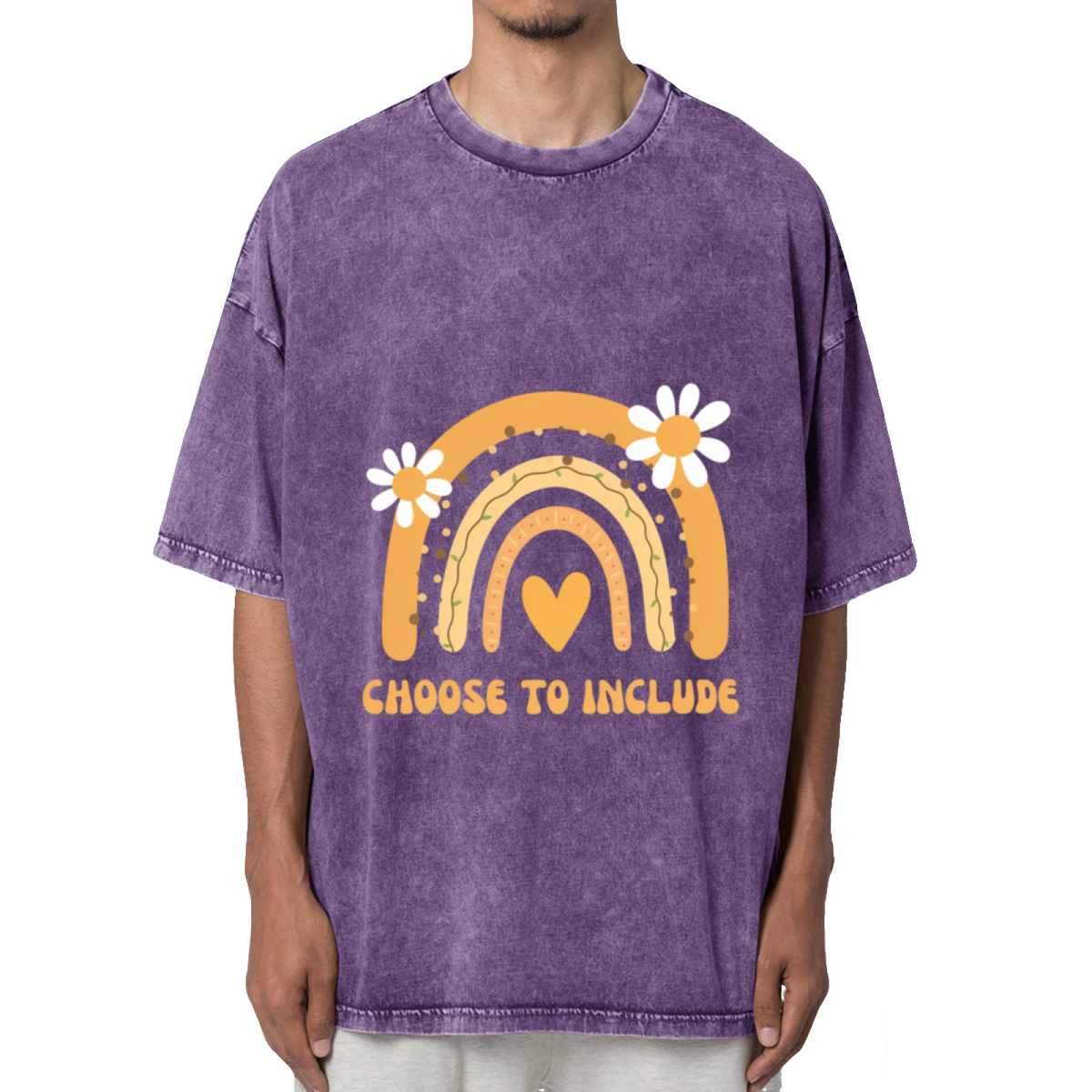 Choose To Include Special Education Washed Graphic T-Shirt