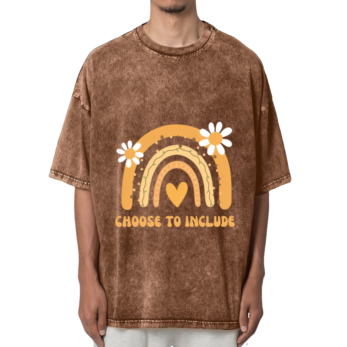 Choose To Include Special Education Washed Graphic T-Shirt