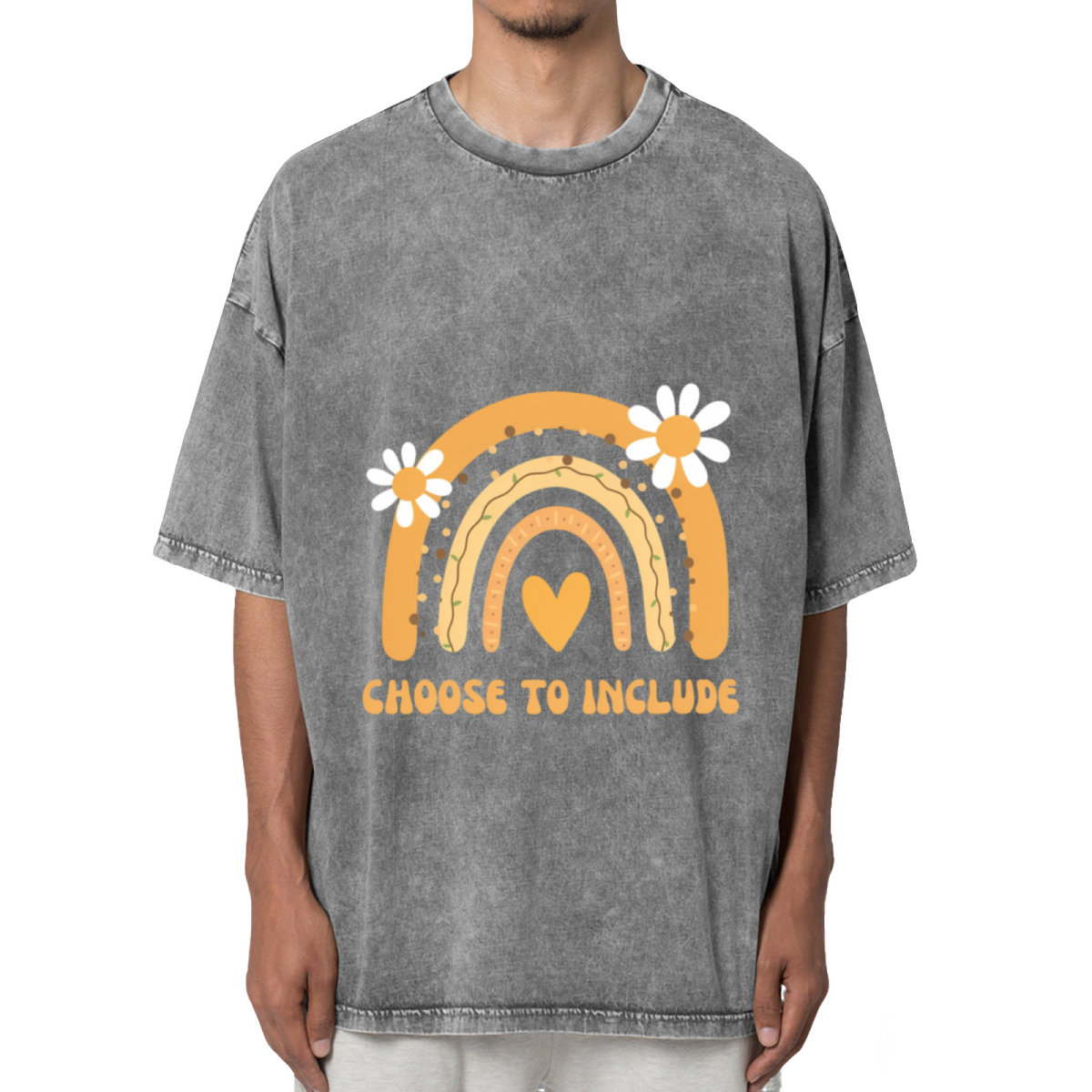 Choose To Include Special Education Washed Graphic T-Shirt