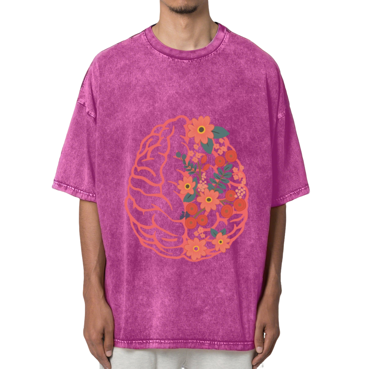 Nurse Washed Graphic T-Shirt