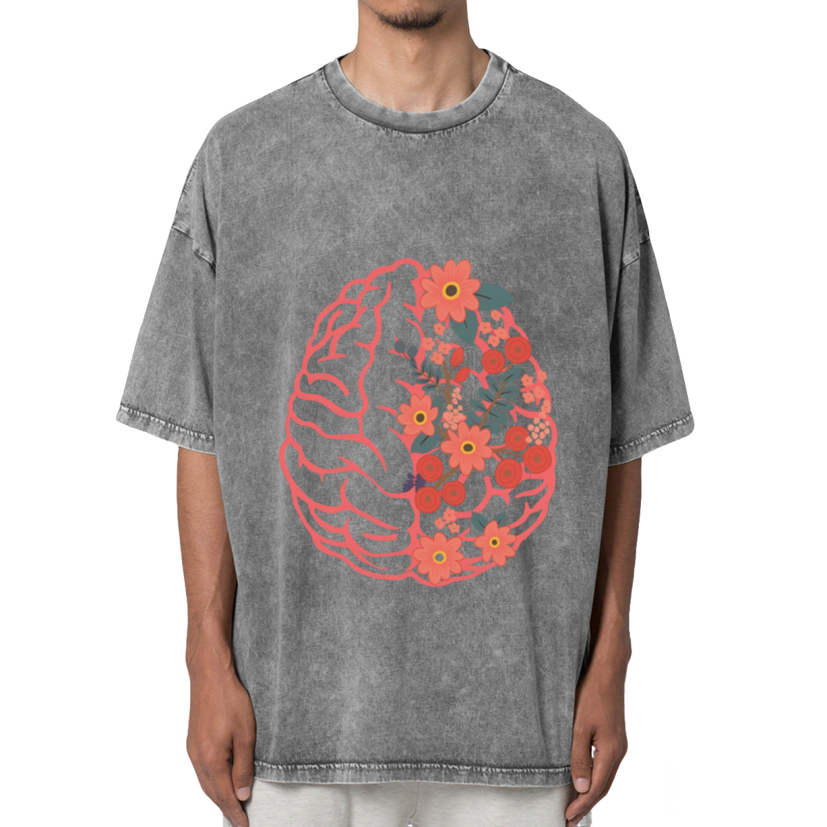 Nurse Washed Graphic T-Shirt