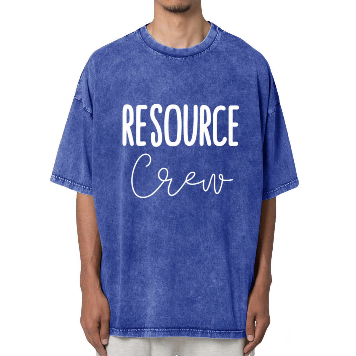 Resource Crew Washed Graphic T-Shirt