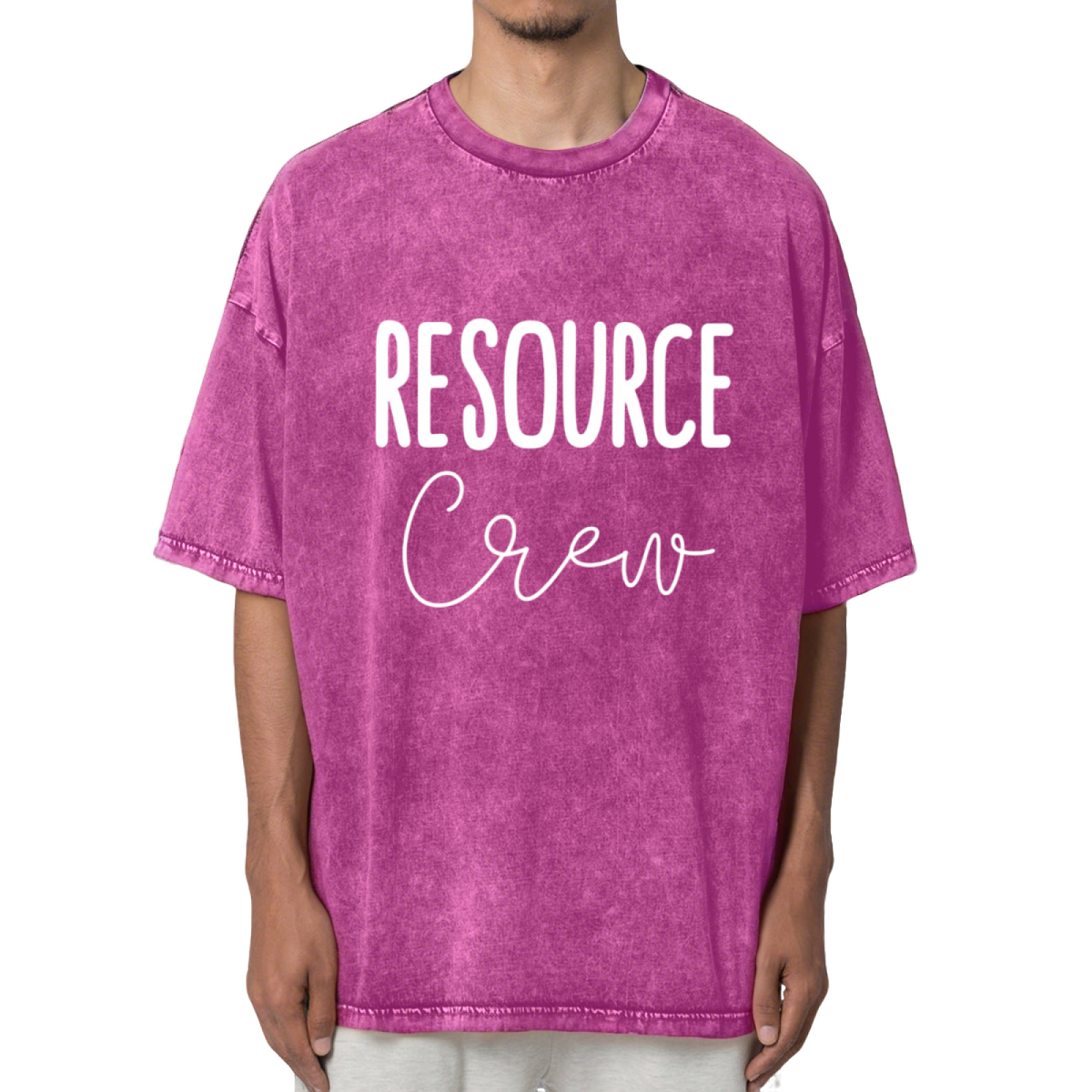 Resource Crew Washed Graphic T-Shirt